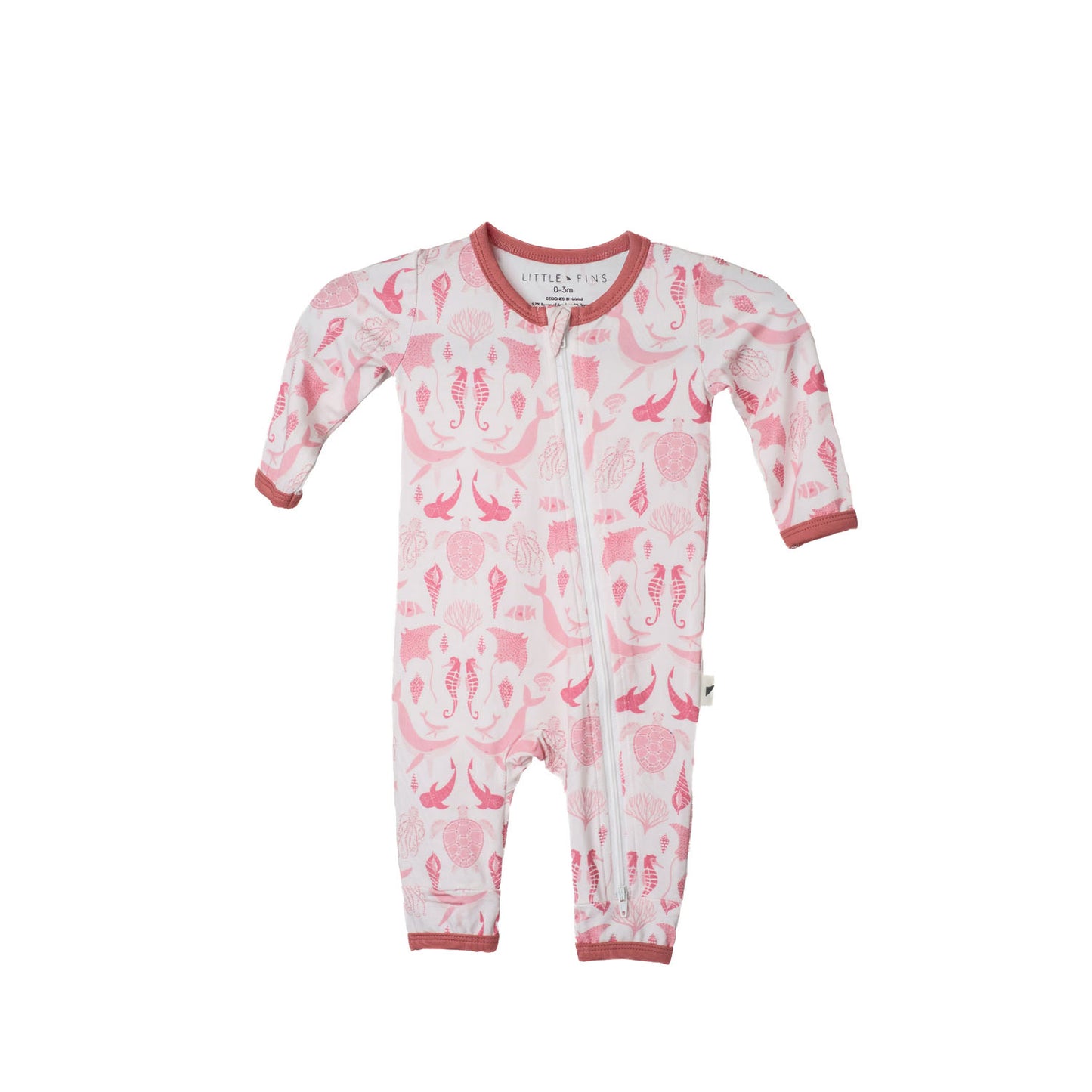 Pink Under the Sea Onesie Romper