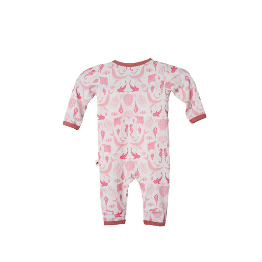 Pink Under the Sea Onesie Romper