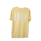 Men's Light Yellow Surfboards Tee